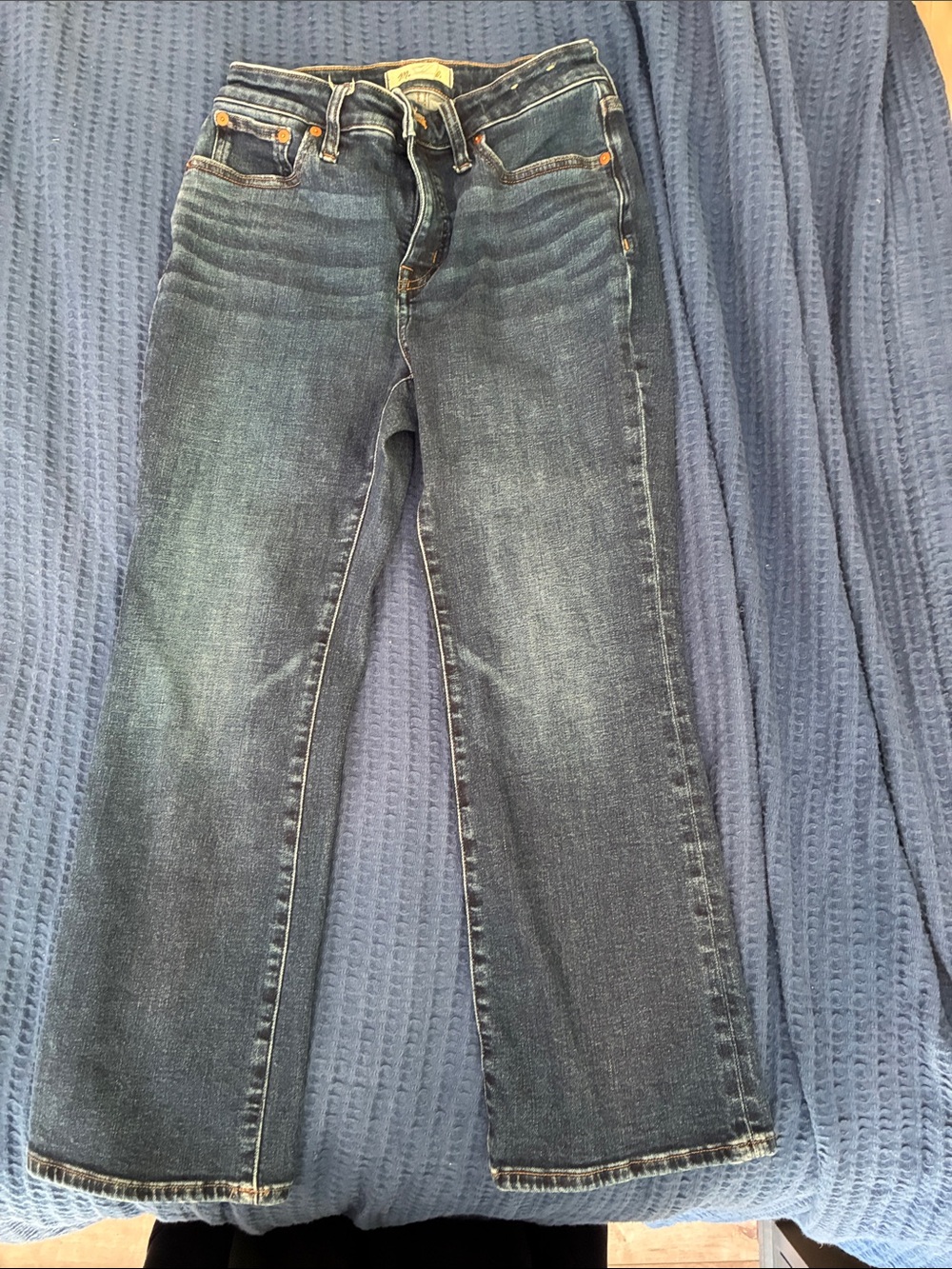 Madewell curvy Women's crop Jeans